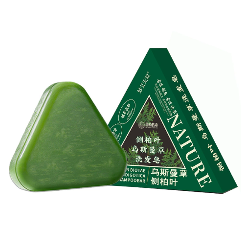 侧柏叶乌斯曼养发皂（三角盒）